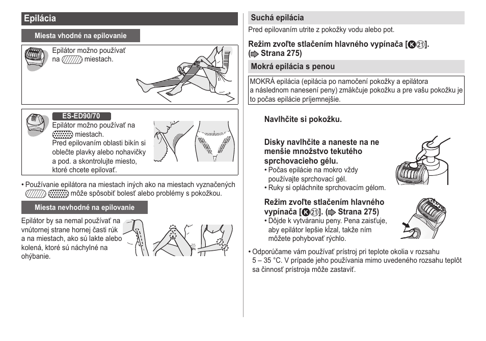 Panasonic ESED20 User Manual | Page 276 / 346