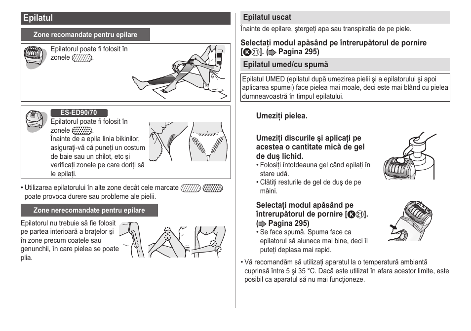 Panasonic ESED20 User Manual | Page 296 / 346