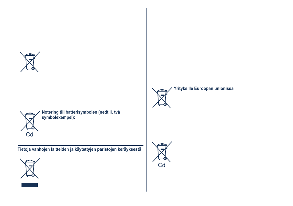 Suomi | Panasonic ES8249 User Manual | Page 184 / 190