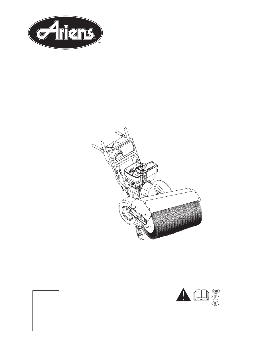 Ariens 926502 - PB936 User Manual | 21 pages