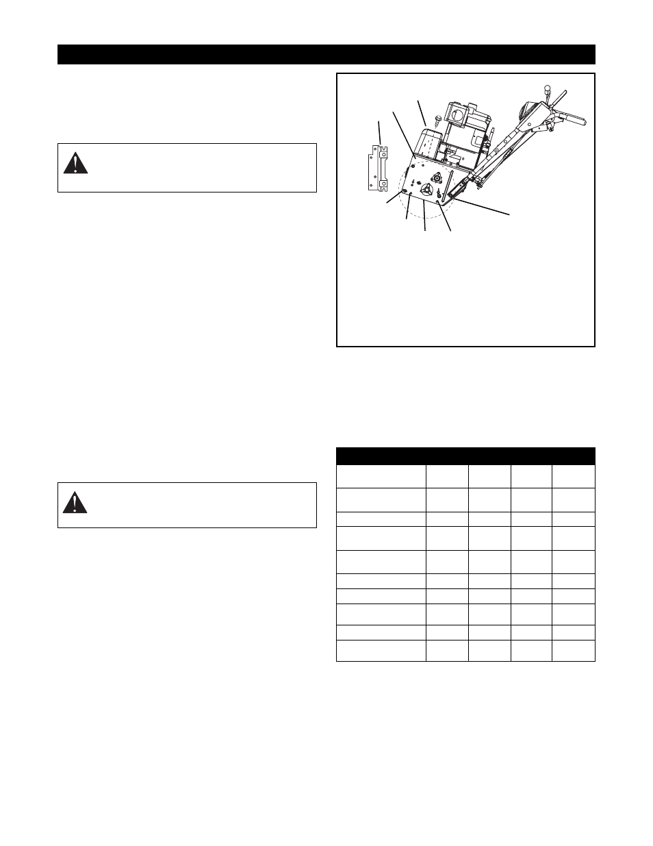 Maintenance, Maintenance schedule, Service position | Ariens 926502 - PB936 User Manual | Page 12 / 21