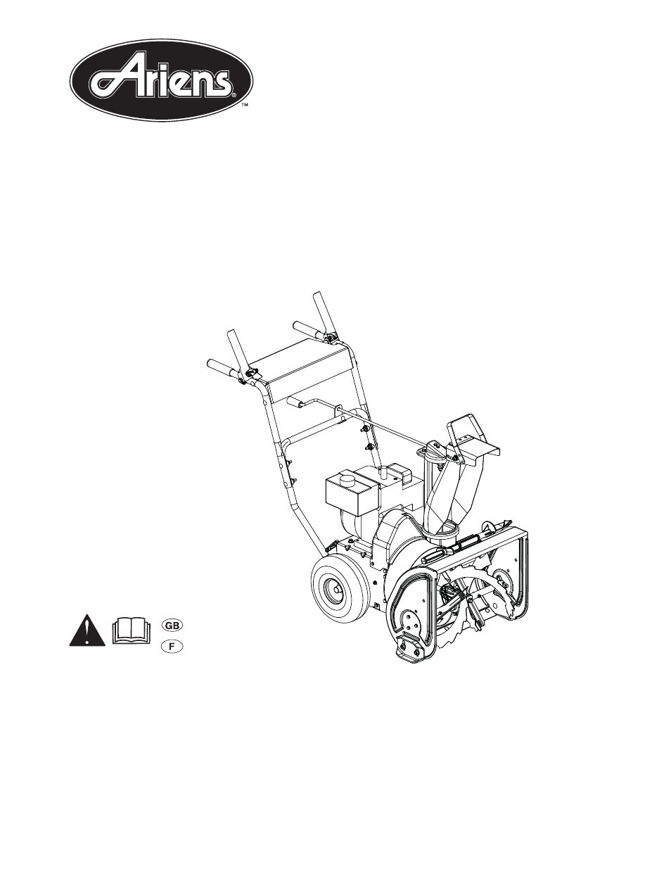 Ariens Sno-Thro 939003-ST520E User Manual | 25 pages