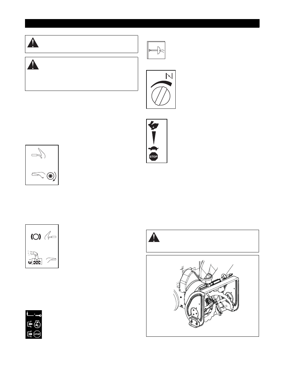 Operation, Controls and features | Ariens Sno-Thro 939003-ST520E User Manual | Page 10 / 25