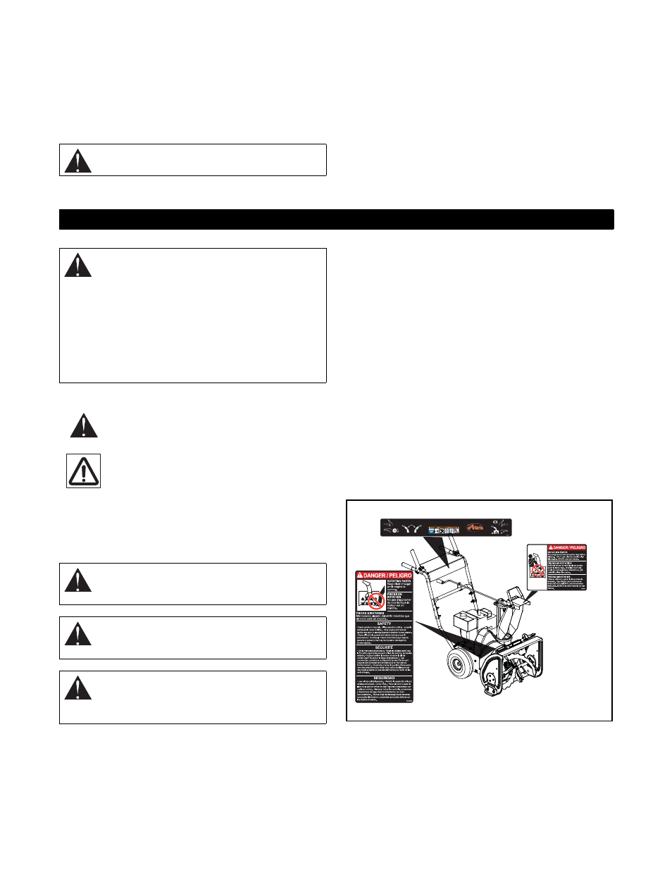 Safety | Ariens Sno-Thro 939003-ST520E User Manual | Page 3 / 25