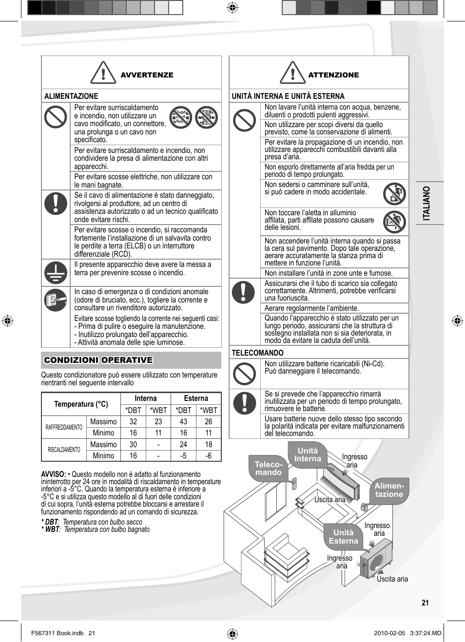 Panasonic CSRE9JKE1 User Manual | Page 21 / 64