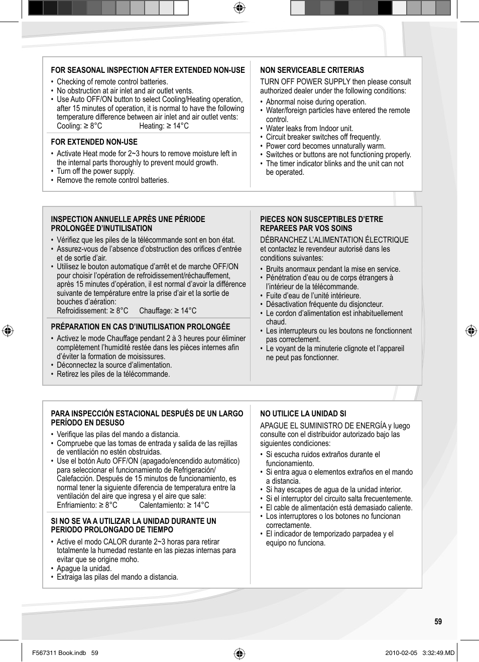 Panasonic CSRE9JKE1 User Manual | Page 59 / 64