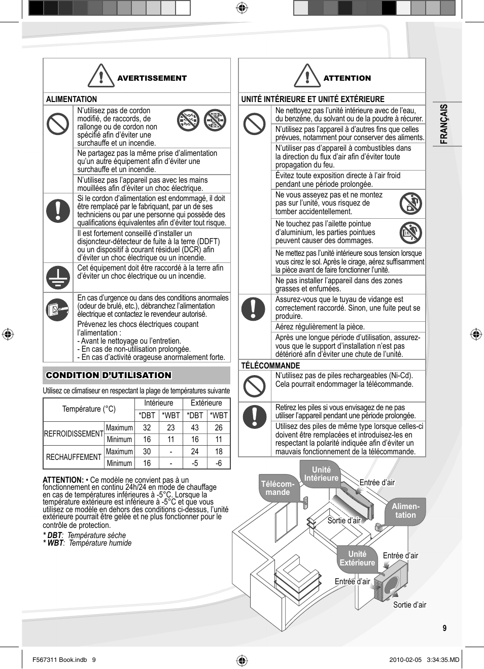 Panasonic CSRE9JKE1 User Manual | Page 9 / 64