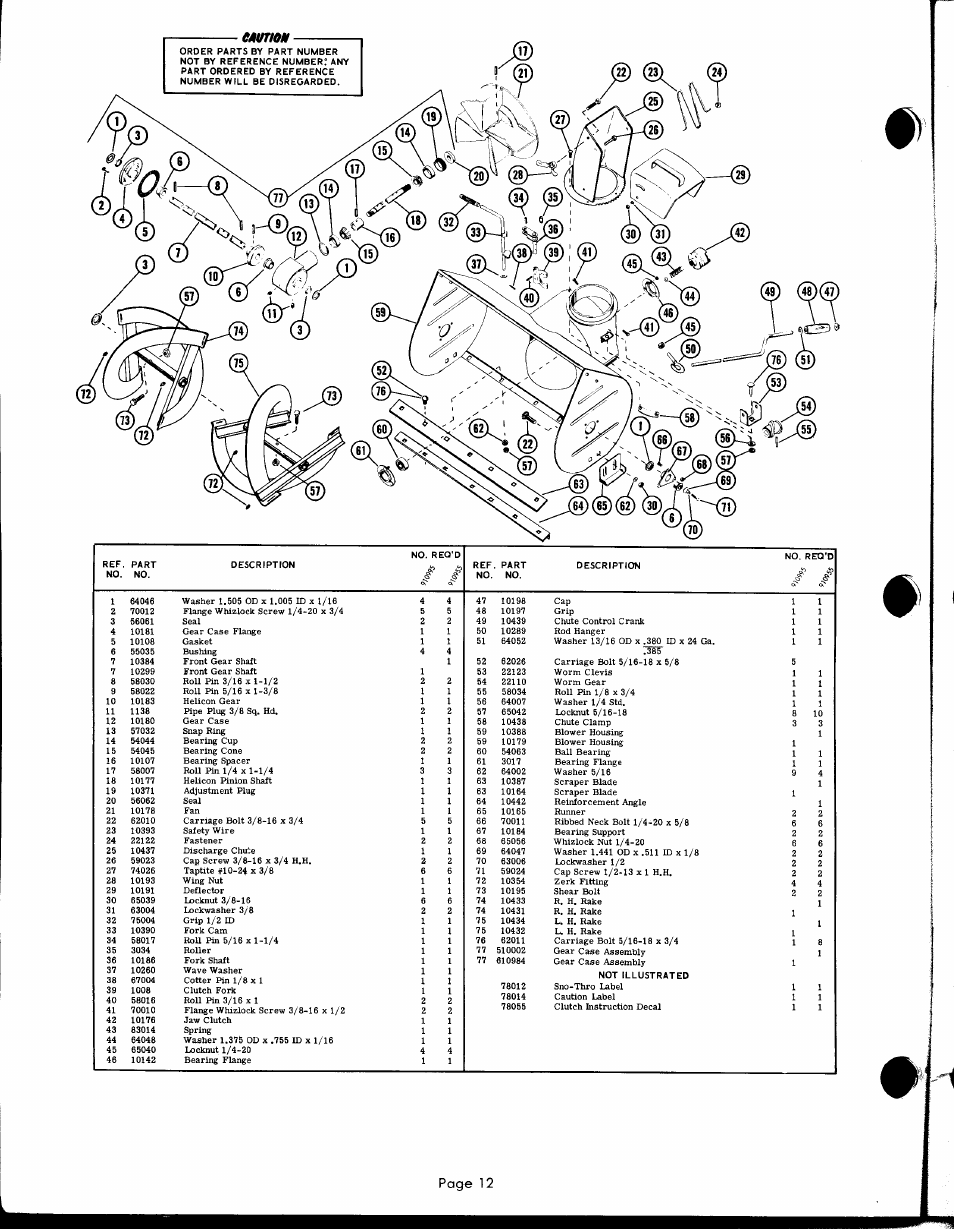 Ariens PRM-10000 User Manual | Page 12 / 48