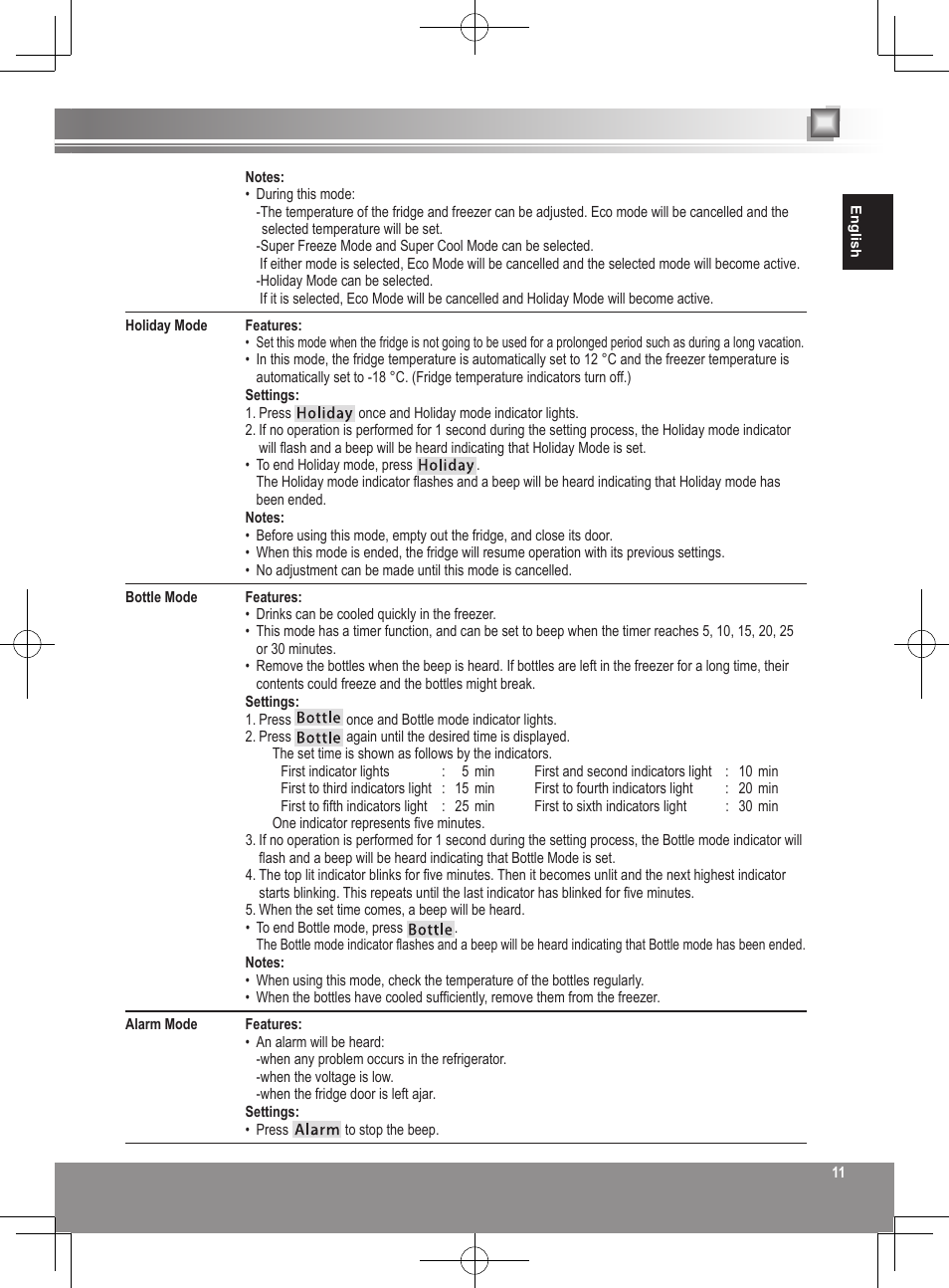 Panasonic NRB32SW1 User Manual | Page 11 / 180