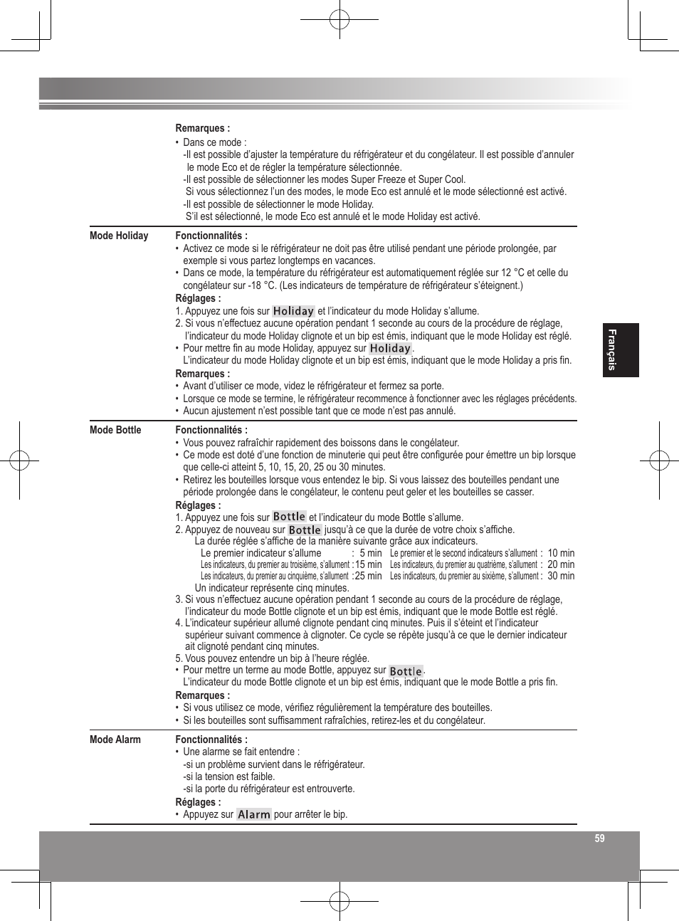 Panasonic NRB32SW1 User Manual | Page 59 / 180