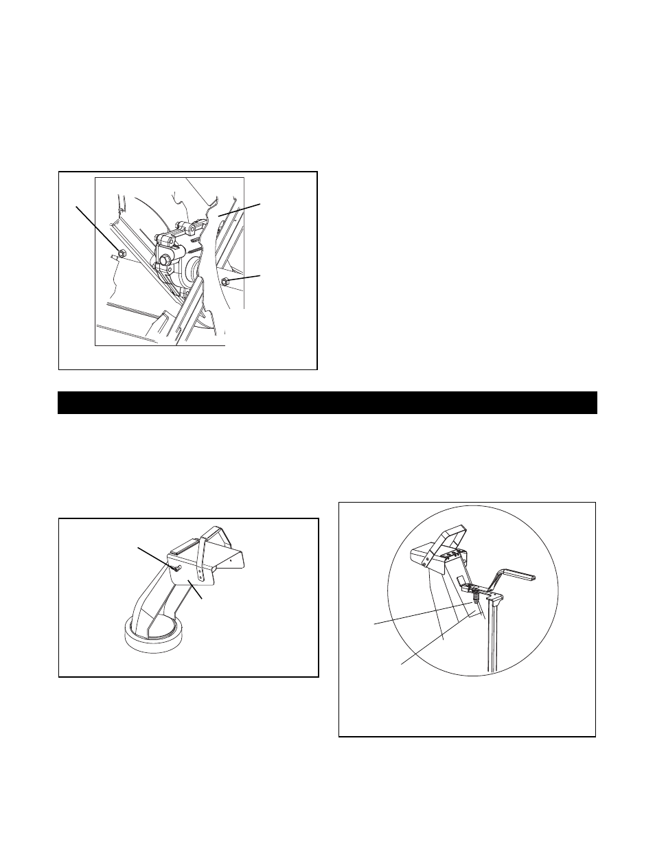 10 shear bolts, Secure shear bolt with nut, 11 tire pressure | Service and adjustments, 1 discharge chute deflector, 2 discharge chute | Ariens 939 SNO-THRO 939001 User Manual | Page 17 / 33