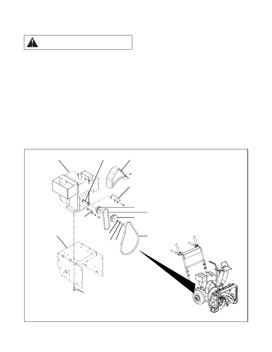 2 engine removal, 3 engine installation | Ariens 939 SNO-THRO 939001 User Manual | Page 25 / 33