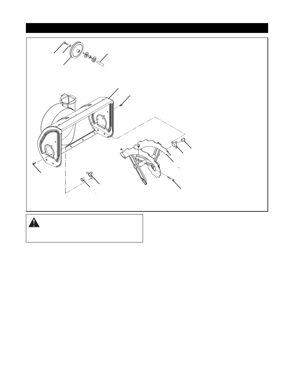 Auger/impeller, 1 auger/impeller repair, 2 shear bolts | Ariens 939 SNO-THRO 939001 User Manual | Page 27 / 33