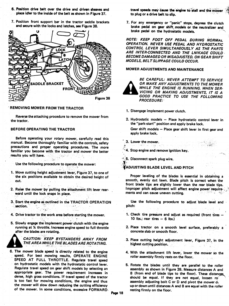 Ariens 929001 User Manual | Page 18 / 43