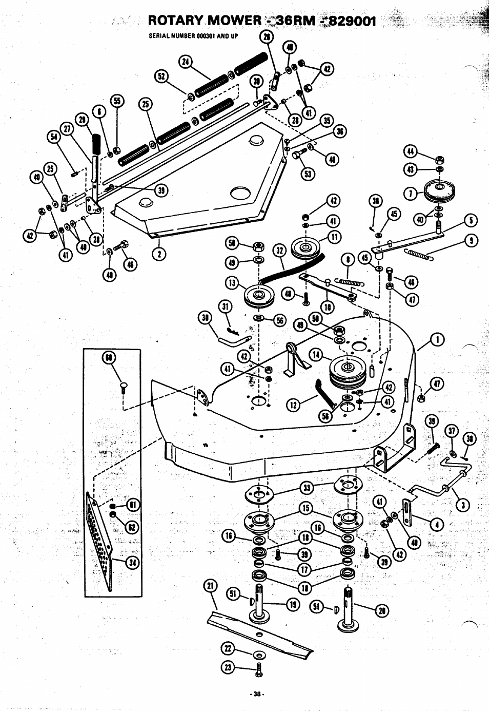 Ariens 929001 User Manual | Page 38 / 43