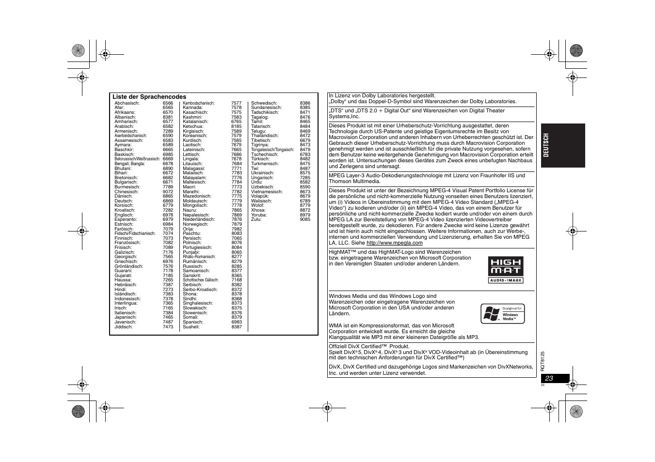 Panasonic DVDS295 User Manual | Page 23 / 68