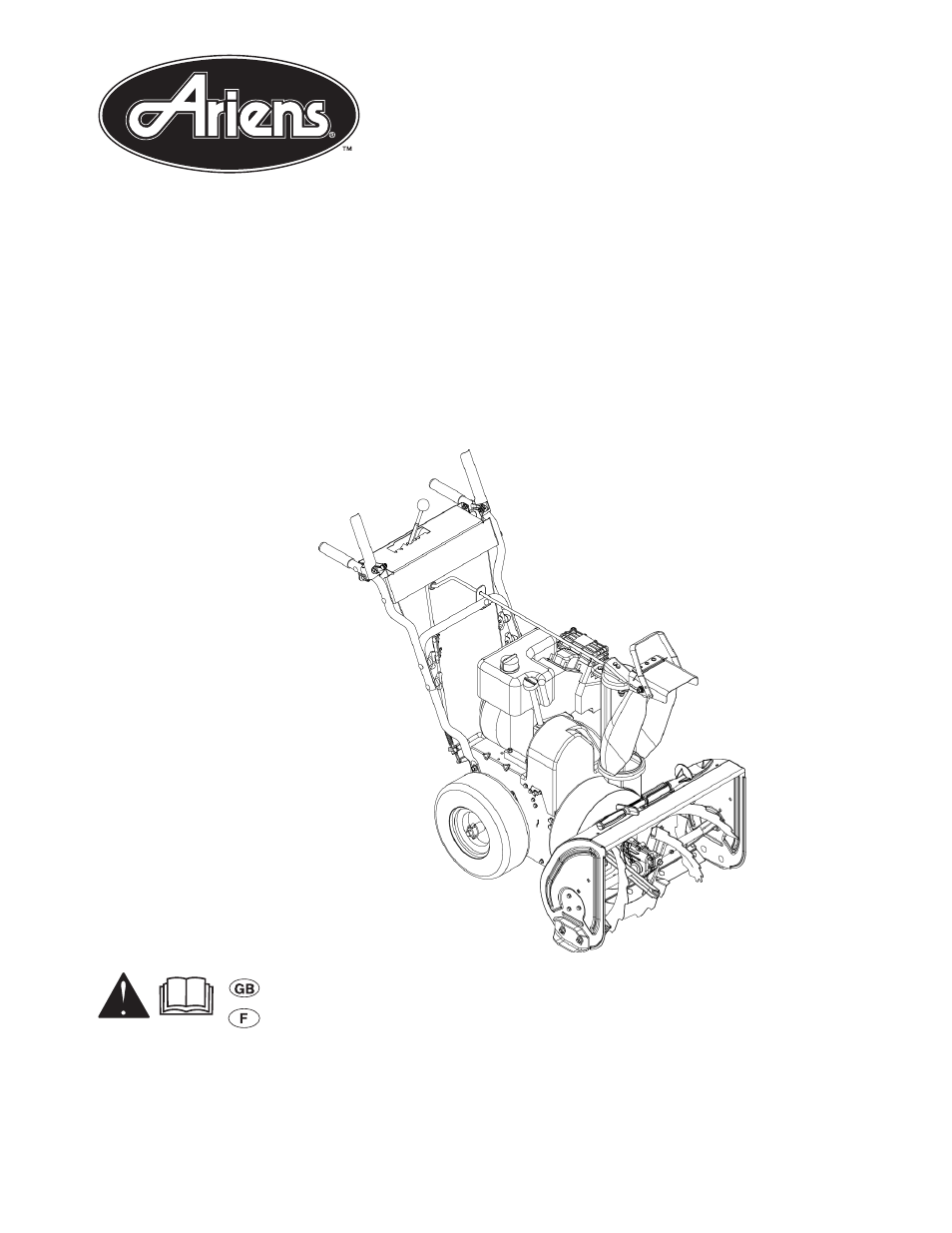 Ariens Sno-Thro 920001- ST624E User Manual | 26 pages