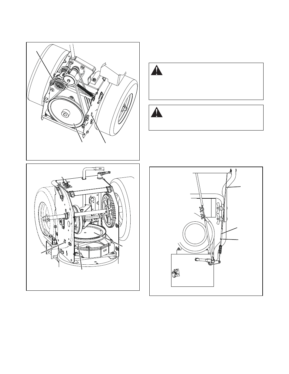 Attachment clutch/brake adjustment | Ariens Sno-Thro 920001- ST624E User Manual | Page 19 / 26