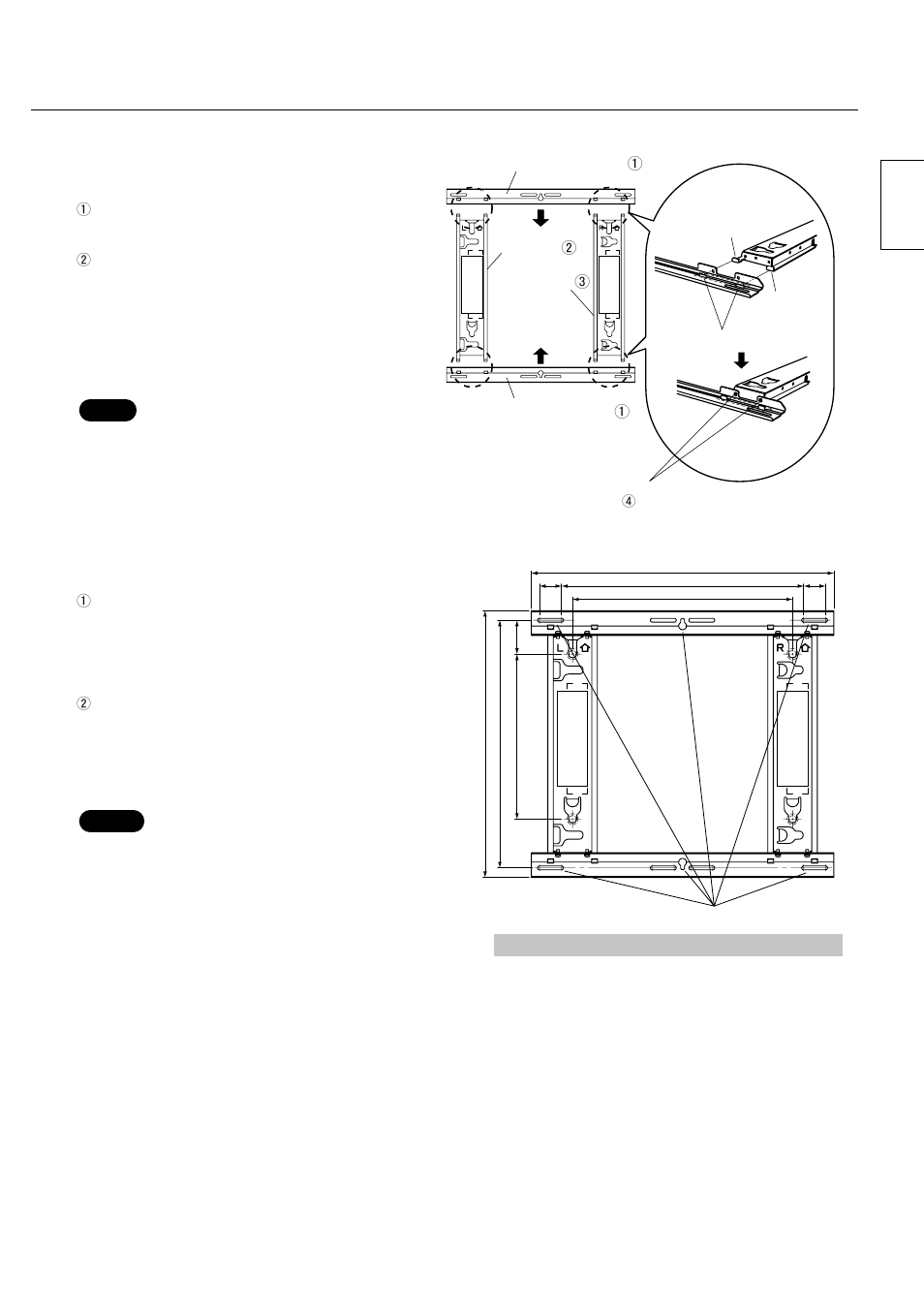 Fitting procedure, Assembling the wall-hanging bracket, Checking the strength of the installation location | English | Panasonic TYWK42PV20 User Manual | Page 13 / 84