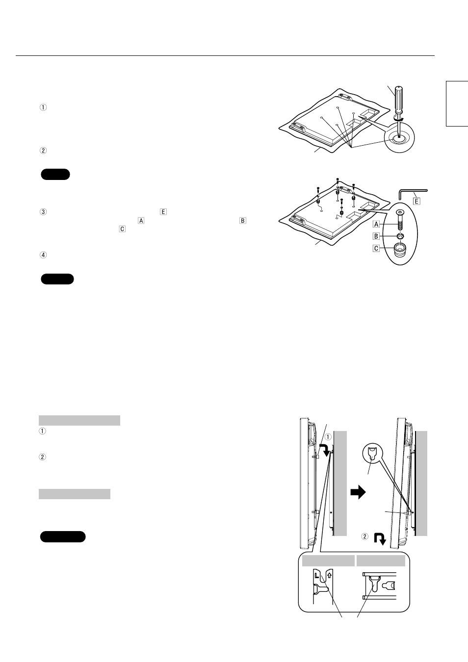 Preparing the plasma display, English | Panasonic TYWK42PV20 User Manual | Page 15 / 84