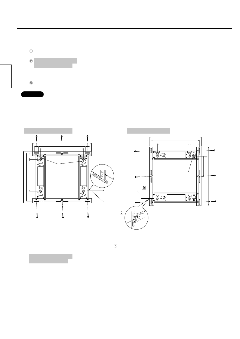 Befestigung, Montage der wandhalterung an der wand, Deutsch | Panasonic TYWK42PV20 User Manual | Page 20 / 84