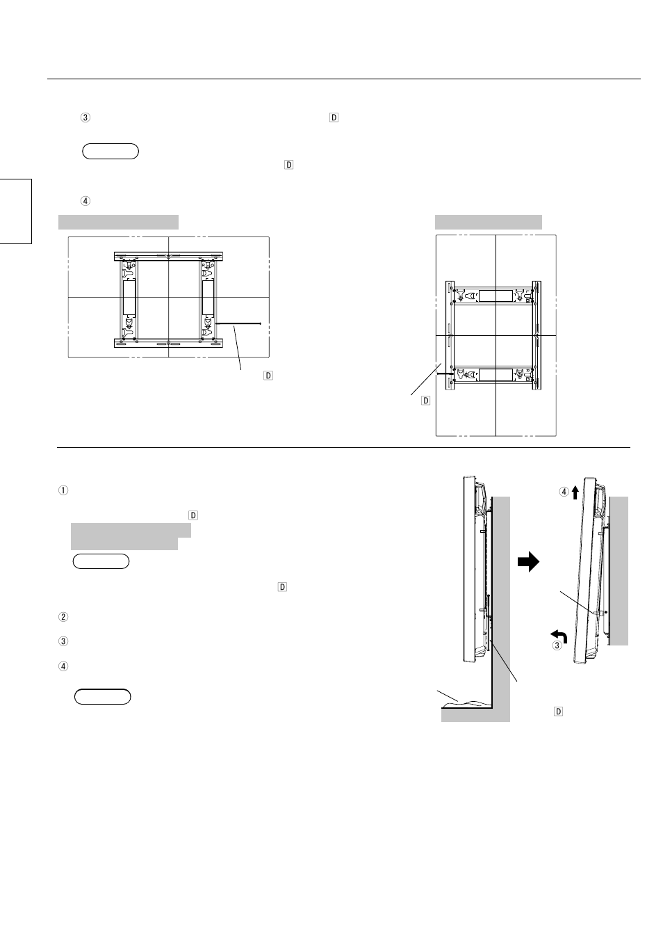 Befestigung, Demontage des plasmadisplays, Deutsch | Panasonic TYWK42PV20 User Manual | Page 22 / 84