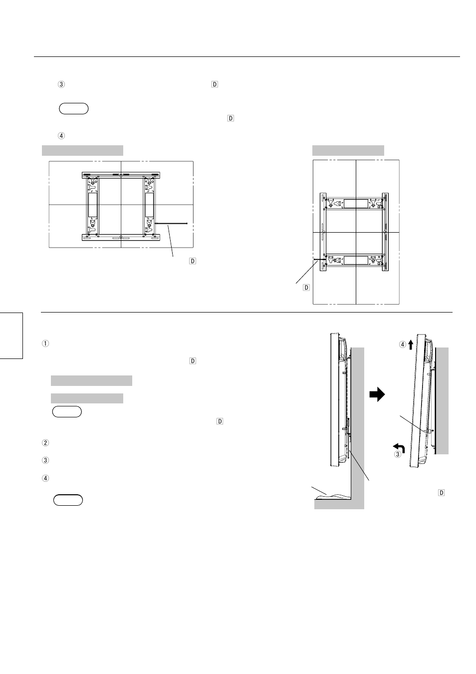 Procedimiento de instalación, Desmontaje de la pantalla de plasma, Español | Panasonic TYWK42PV20 User Manual | Page 46 / 84