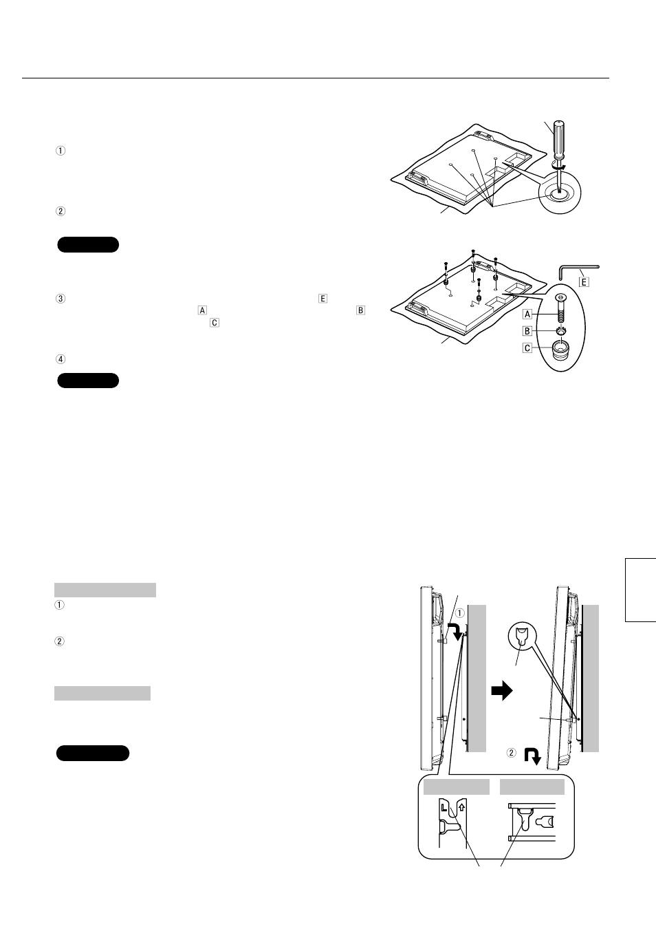 Forberedelse af plasmaskærmen, Dansk | Panasonic TYWK42PV20 User Manual | Page 57 / 84