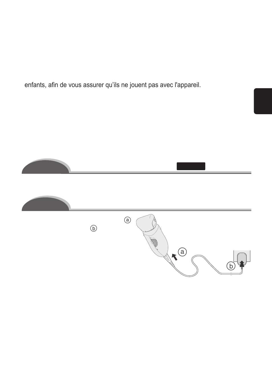 Changement de la tête, Charge de l’appareil | Panasonic ES2055 User Manual | Page 19 / 168