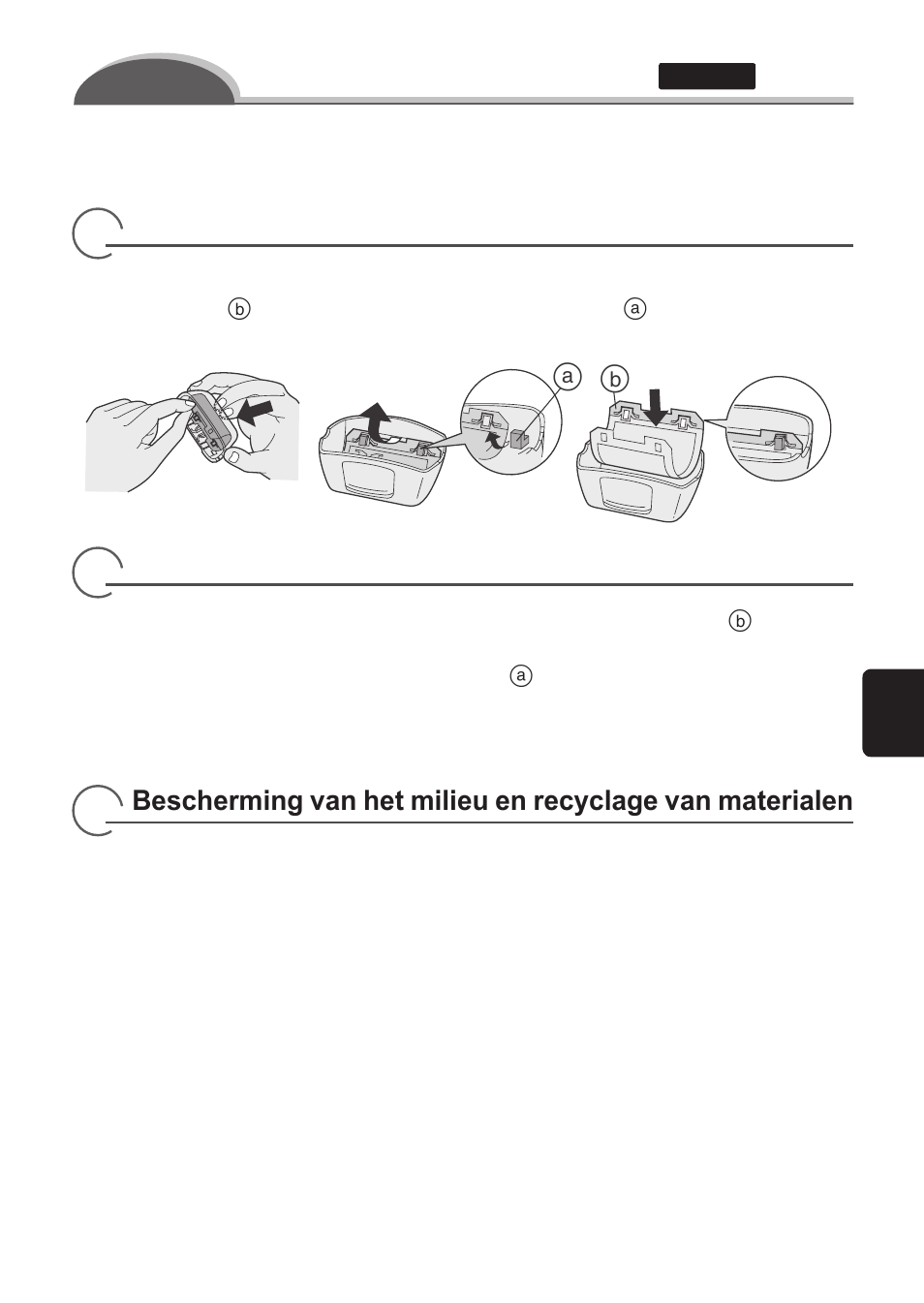 De buitenfolie vervangen | Panasonic ES2055 User Manual | Page 47 / 168