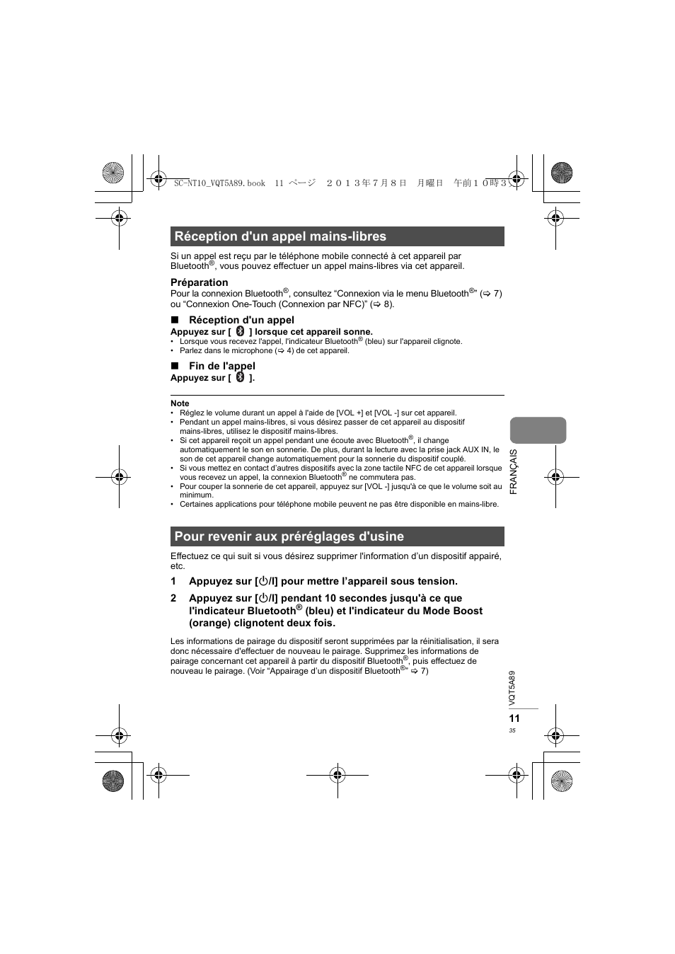 Panasonic SCNT10E User Manual | Page 35 / 84