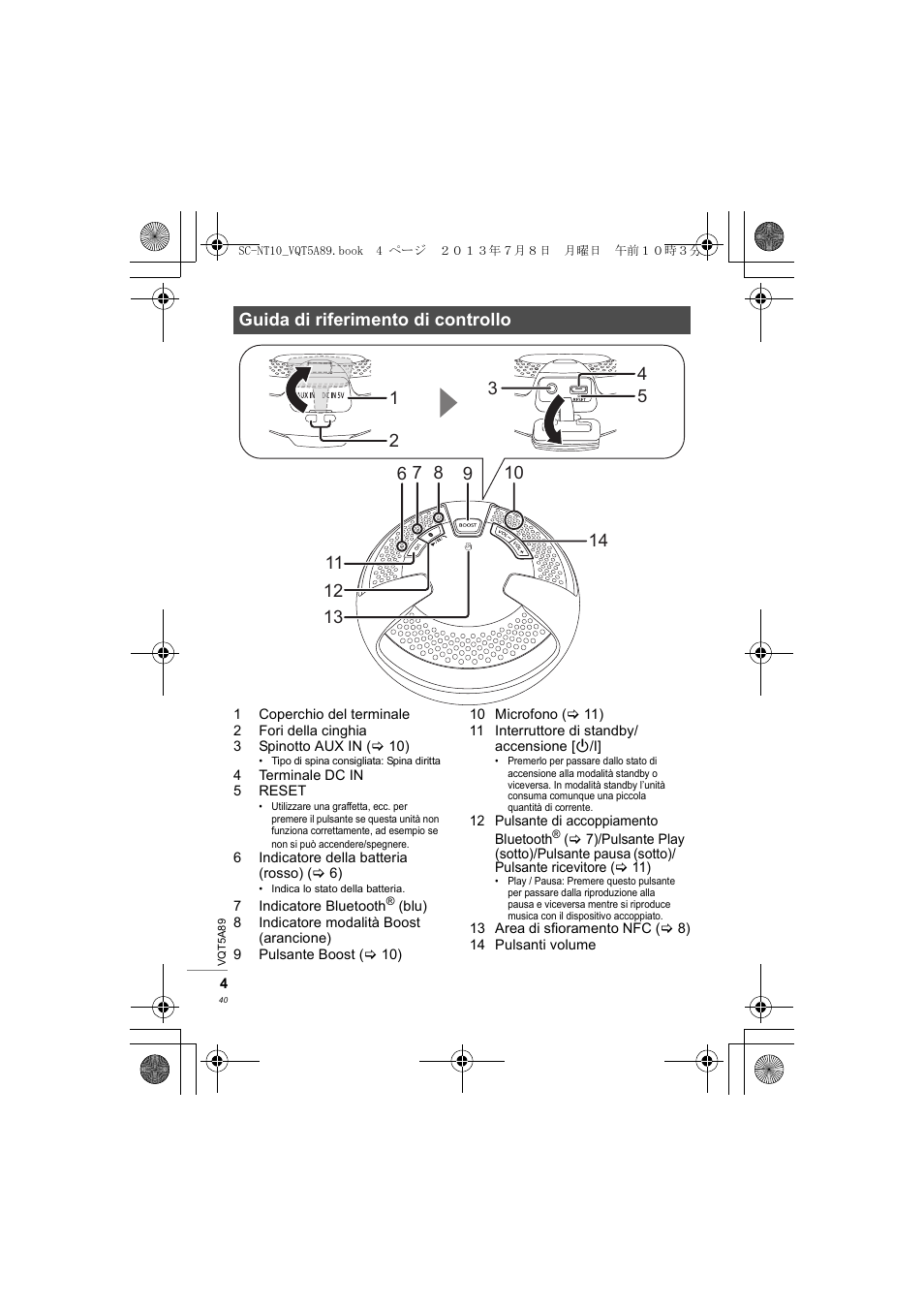 Panasonic SCNT10E User Manual | Page 40 / 84