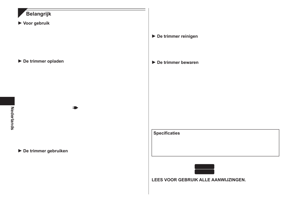 Panasonic ER1421 User Manual | Page 22 / 100