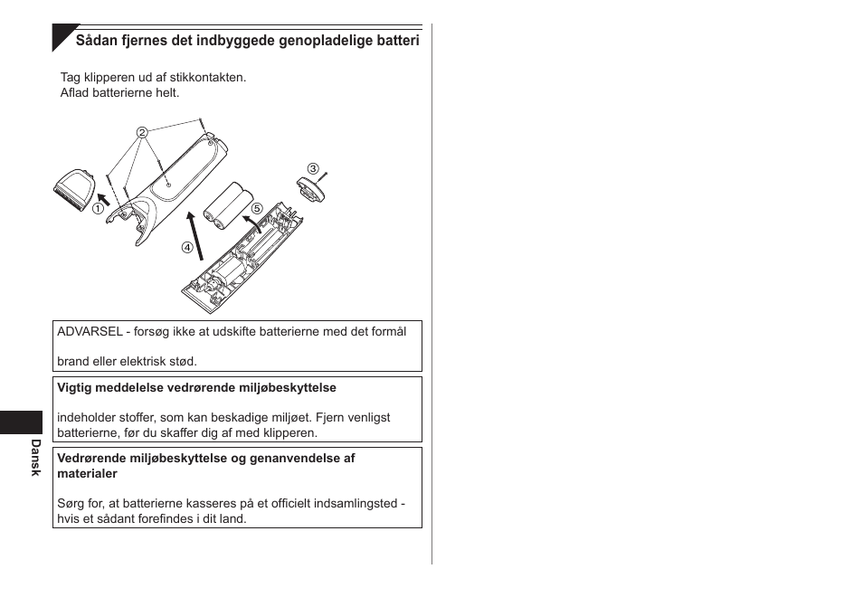 Panasonic ER1421 User Manual | Page 36 / 100