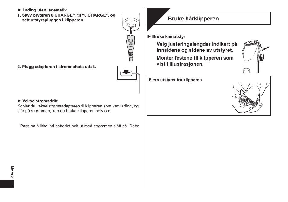 Panasonic ER1421 User Manual | Page 44 / 100