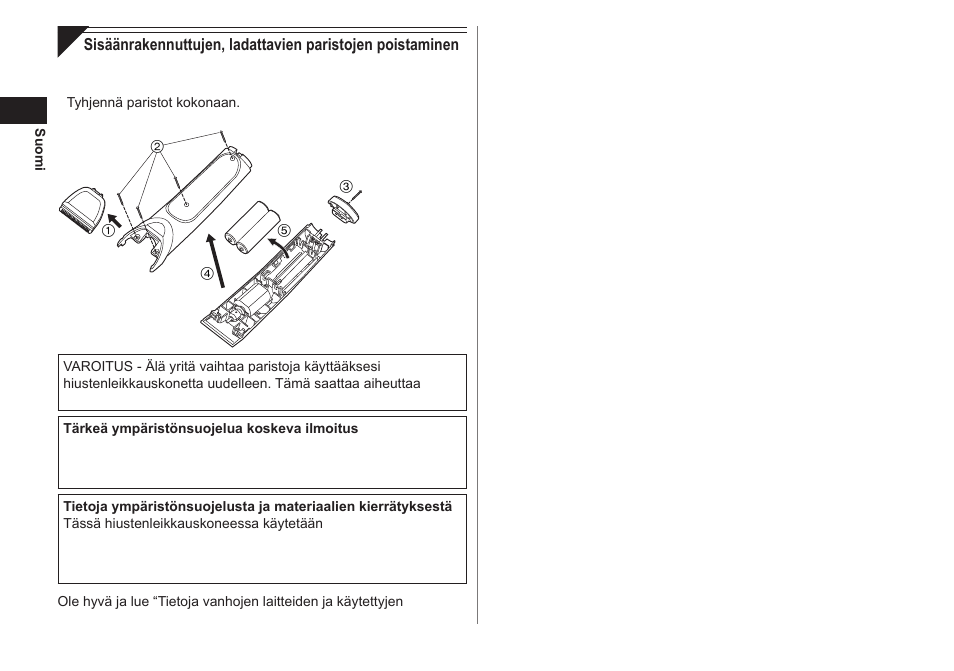 Panasonic ER1421 User Manual | Page 56 / 100