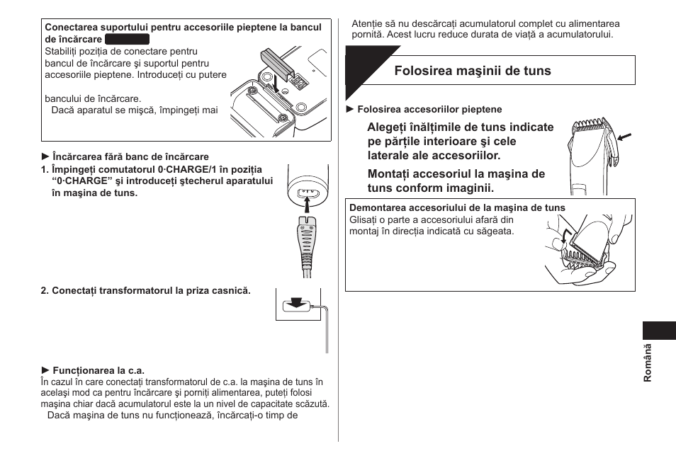 Tunsul | Panasonic ER1421 User Manual | Page 79 / 100