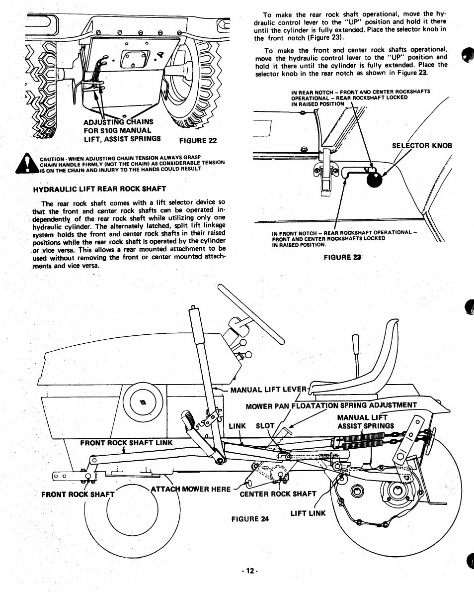 Ariens GARDEN TRACTORS 931013 S-14G User Manual | Page 12 / 36