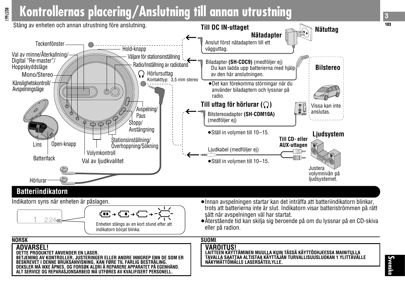 Panasonic SLSK574V User Manual | Page 103 / 112