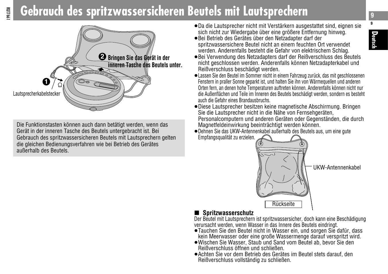 Panasonic SLSK574V User Manual | Page 9 / 112