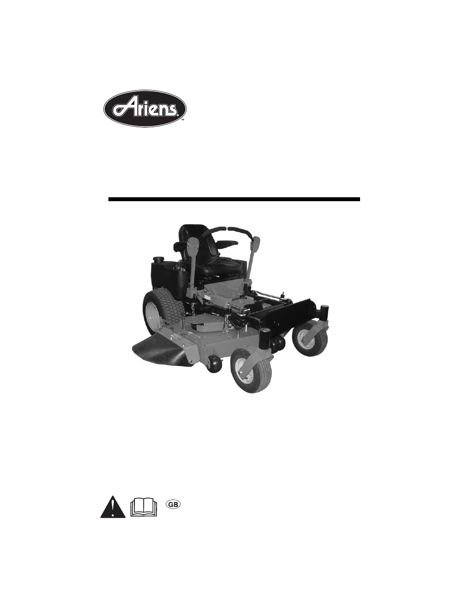 Ariens 991040 - Zoom 2660 HD User Manual | 34 pages