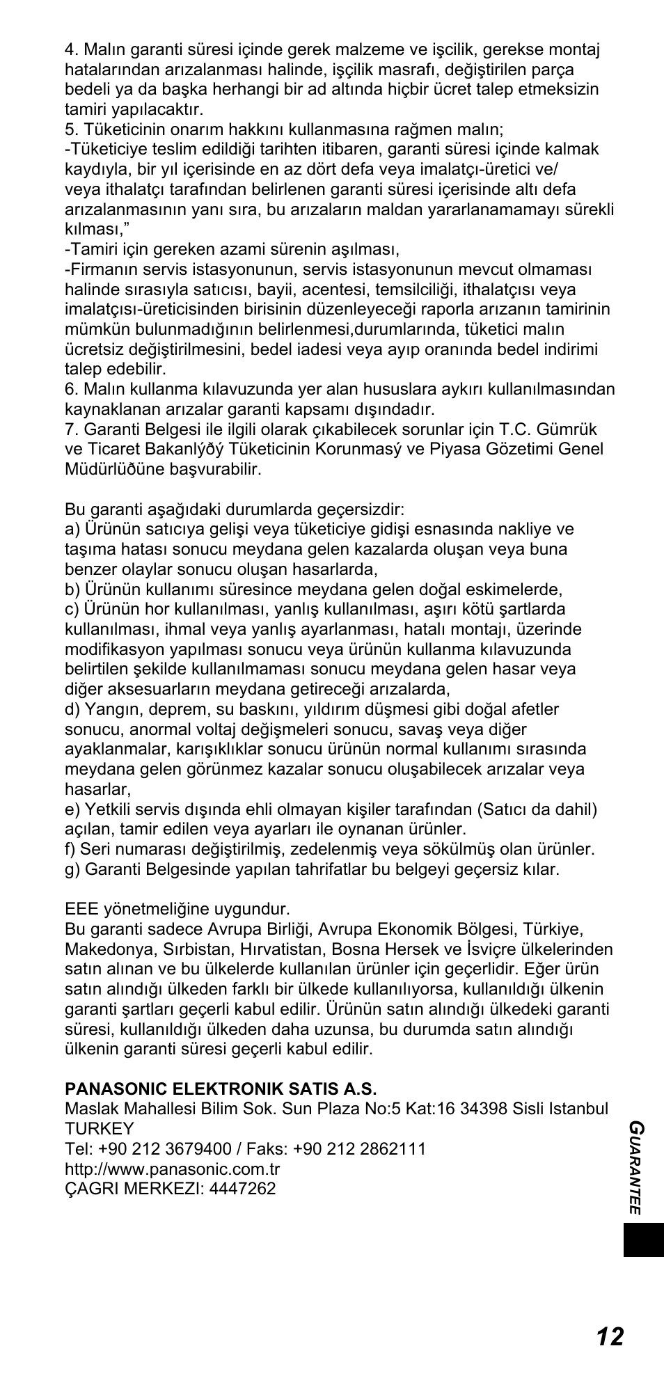 Panasonic TYTP10E User Manual | Page 187 / 216