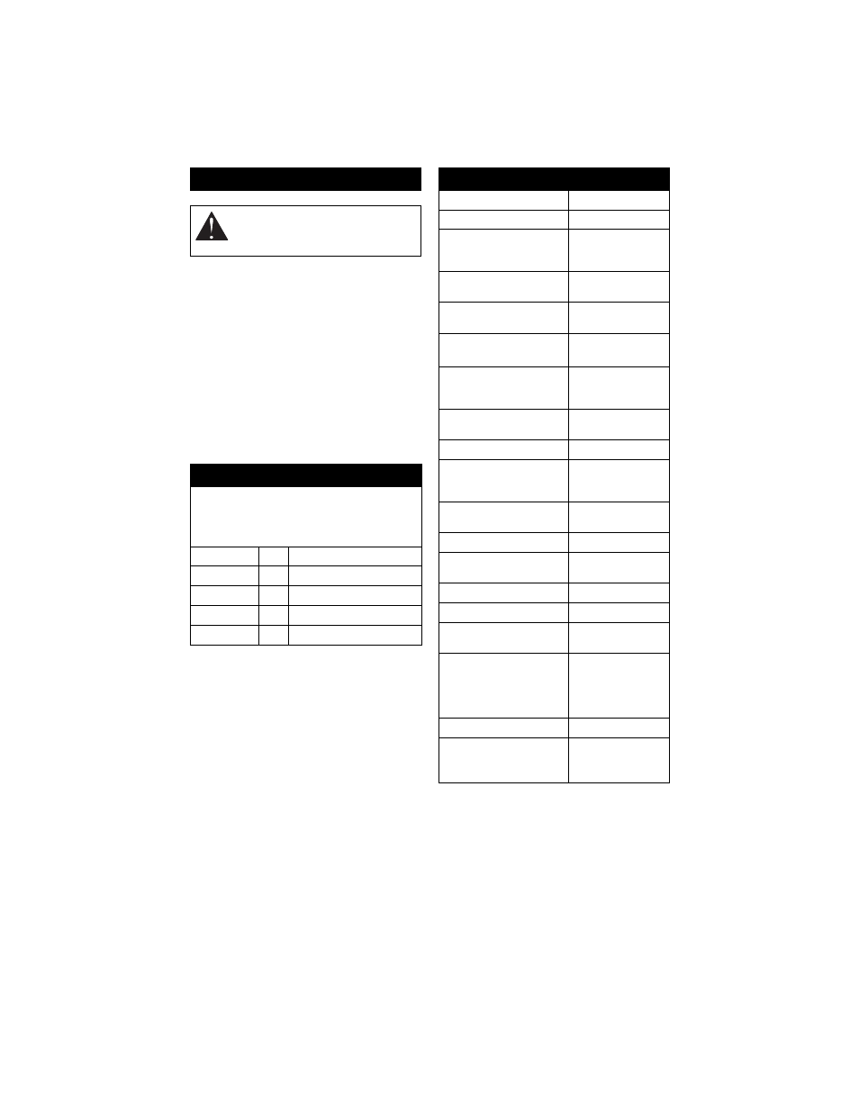 Storage, Service parts, Specifications | Ariens 946101-ST622 User Manual | Page 17 / 20
