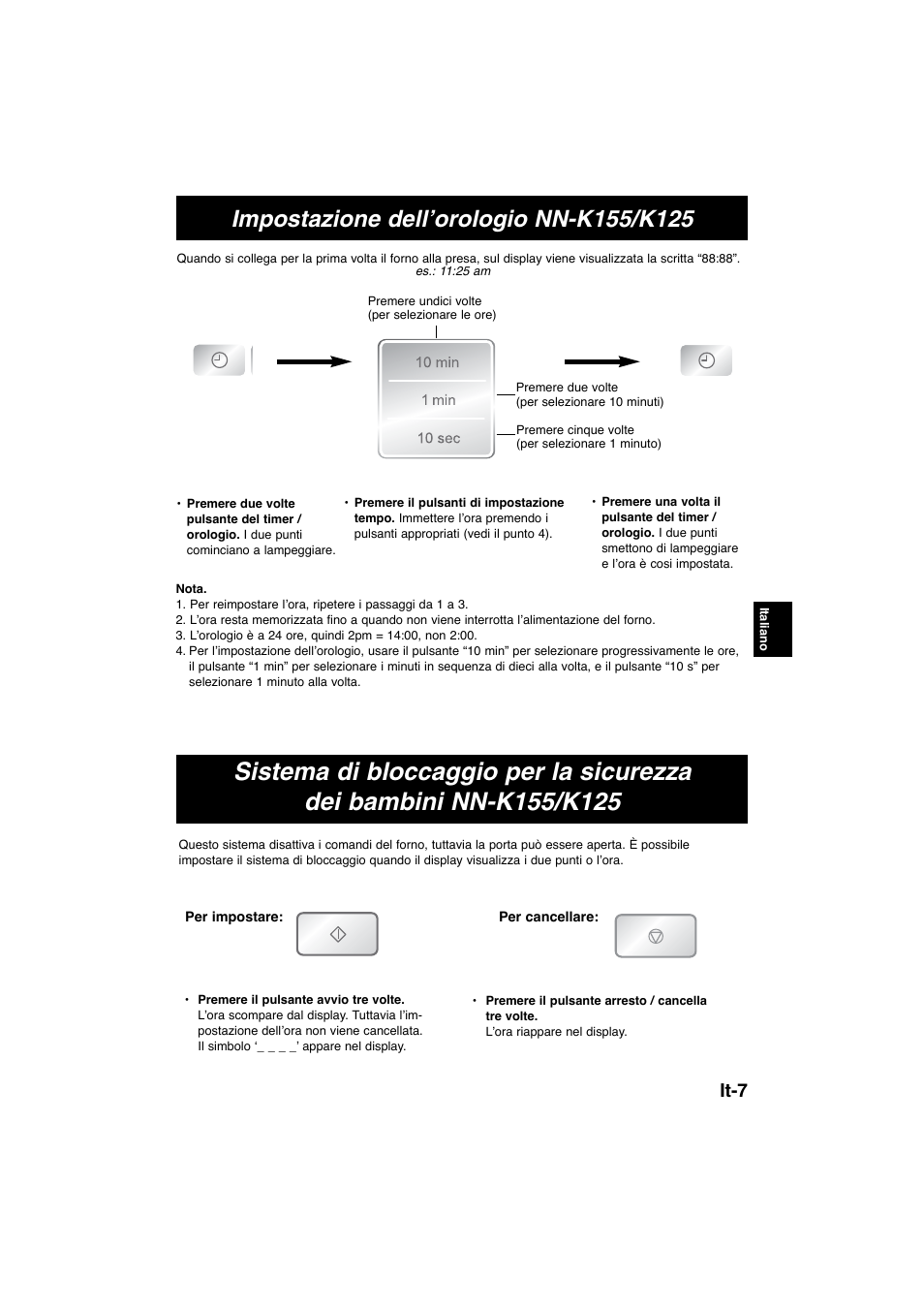 It-7 | Panasonic NNK105WBWPG User Manual | Page 54 / 62