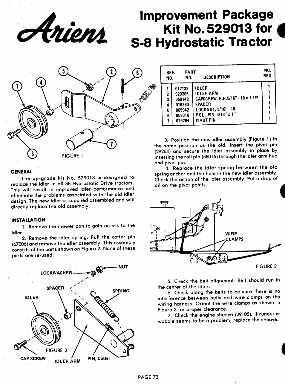 General, Installation, Ca^umi | Ariens 929000 User Manual | Page 72 / 84