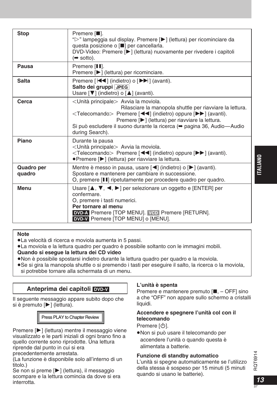 Panasonic DVDLX9 User Manual | Page 57 / 108