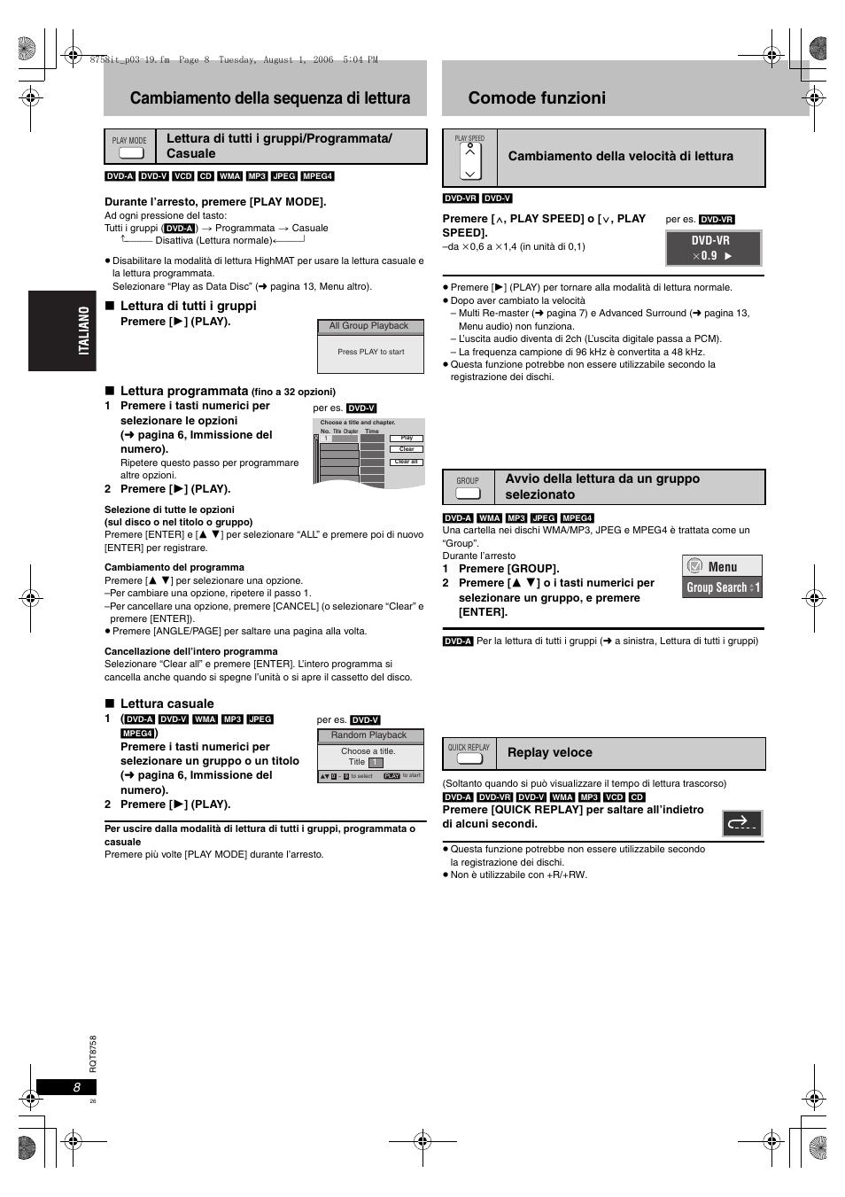 Panasonic DVDS99 User Manual | Page 26 / 116