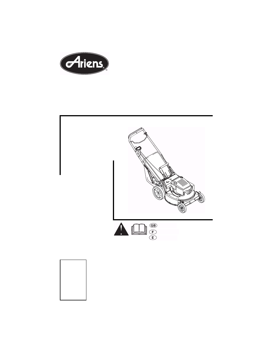 Ariens 911086 - LM21 User Manual | 22 pages