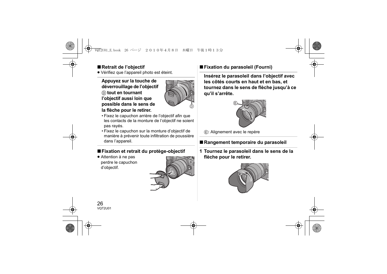 Panasonic HFS014042E User Manual | Page 26 / 72