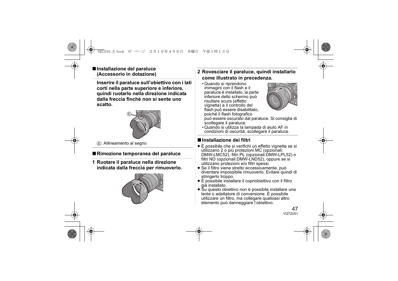 Panasonic HFS014042E User Manual | Page 47 / 72